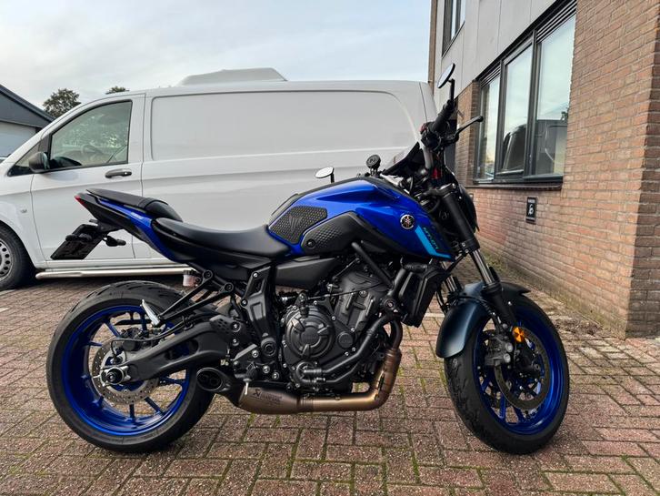 Yamaha mt 07, Akrapovic, Quickshifter, A2, Motoren, Motoren | Yamaha, Particulier, Naked bike, 12 t/m 35 kW, Minimaal motorrijbewijs A2