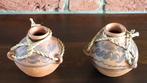 klei Pre Colombian style 3-oren vaasjes, volgnr 4, Antiek en Kunst, Ophalen of Verzenden