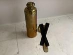 Oud vintage koperen messing kruik kruikje, Antiek en Kunst, Ophalen of Verzenden