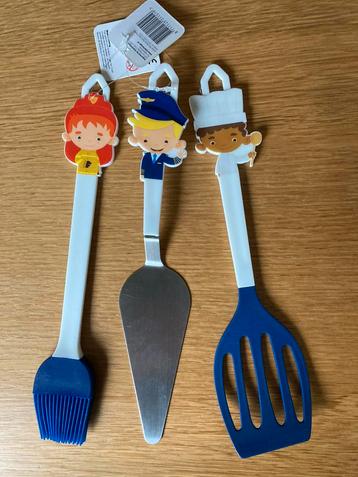Bakgereedschap 3 stuks voor kinderen van Blue Band NIEUW.  B beschikbaar voor biedingen