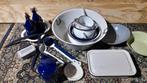Partij emaille keukengerei, Antiek en Kunst, Antiek | Emaille, Ophalen of Verzenden