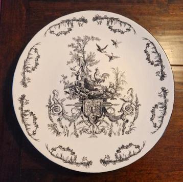 XXL kunst bord vogel vintage antiek servies beschikbaar voor biedingen