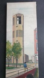 schilderij Emmeloord jaren '60, Ophalen of Verzenden