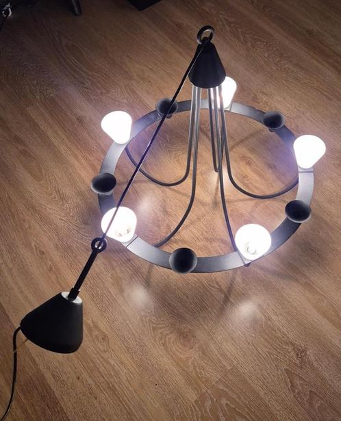 Zo goed als nieuwe Ikea kroonluchter, Huis en Inrichting, Lampen | Kroonluchters, Zo goed als nieuw, Glas, Metaal, Ophalen