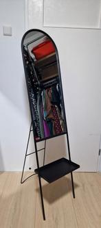 spiegel met bakje - 146x36 cm, Huis en Inrichting, Woonaccessoires | Spiegels, Ophalen, Rechthoekig, Minder dan 50 cm