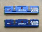 Kingston 2GB Kit (2 X 1GB) PC2-6400 DDR2-800MHz non-ECC 240-, 1 GB of minder, Desktop, Ophalen of Verzenden, 800 MHz