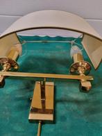 wandlamp goud kleurig vintage, Huis en Inrichting, Lampen | Wandlampen, Ophalen of Verzenden, 'T Olde Gre-j, Info@toldegrej.nl