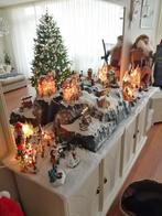 Mooi kerstdorp met verlichting, Diversen, Kerst, Ophalen of Verzenden, Zo goed als nieuw
