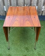 Vintage mid-century Arne Jacobsen 3601 drop leaf tafel, Huis en Inrichting, Tafels | Eettafels, Ophalen, Gebruikt, 100 tot 150 cm
