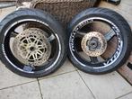 Honda VTR 1000 Firestorm wielen complete set., Motoren, Ophalen, Gebruikt