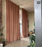 Terra velours gordijnen stof, Overige kleuren, Terra, velours, velvet, oranje, C, Nieuw
