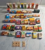 Retro, vintage,  mini's boodschapjes winkelspullen, 45 stuks, Ophalen of Verzenden