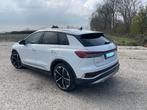 Audi Q4 e-tron 50 Quattro 77kWh 299pk S Line, Wit, Leder, 2110 kg, SUV of Terreinwagen