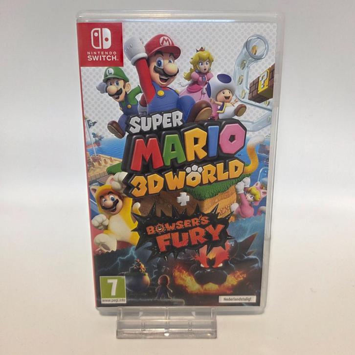 Switch Game | Super Mario 3D World + Bowser's Fury, Spelcomputers en Games, Spelcomputers | Nintendo Switch, Zo goed als nieuw