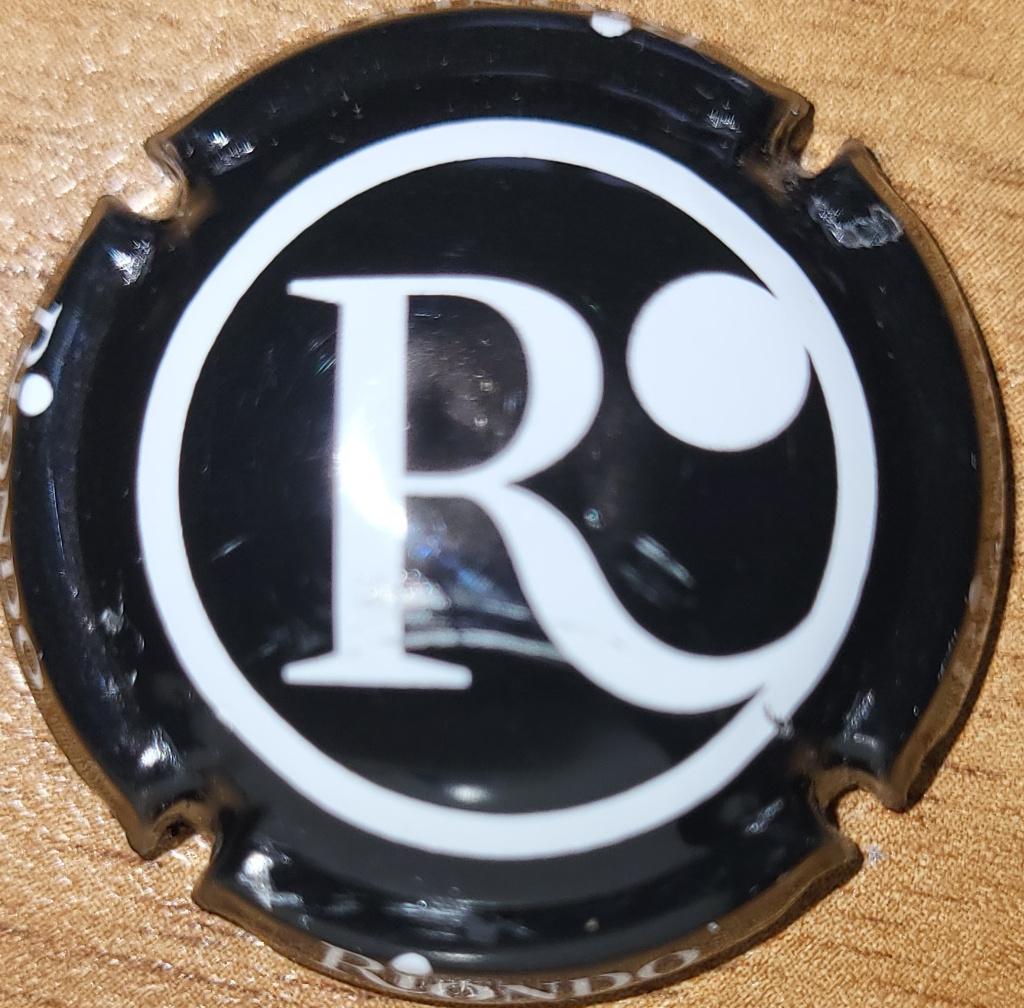 Italiaanse Prosecco-capsule CANTINE RIONDO zwart-wit nr.09, Ophalen of Verzenden, Gebruikt, Italië, Overige typen