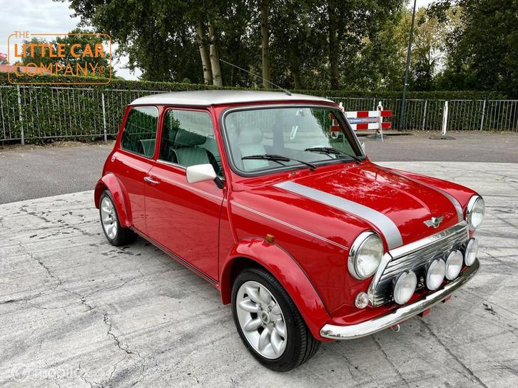 Rover Mini 1.3 Cooper Sport compleet gerestaureerd!, Auto's, Mini, Bedrijf, Te koop, Cooper, Alarm, Lederen bekleding, Lichtmetalen velgen