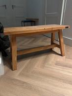 Teakhouten bankje SoTrou - Troubadour, Huis en Inrichting, Landelijk, 75 cm of meer, Rechthoekig, Ophalen