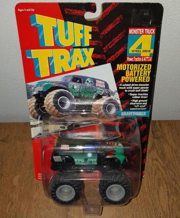 Monster Truck Galoob Tuff Trax Grave Digger 1/43 Vintage Toy beschikbaar voor biedingen