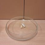 Nieuw: IKEA Blomster 701.244.03 | Schaal, Helder Glas, Schaal, Rond, Nieuw, Ophalen of Verzenden