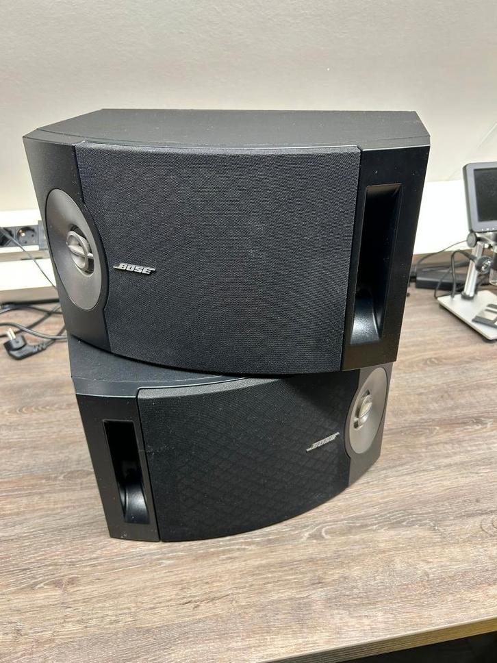 Bose 201 V (5) serie luidsprekers / speakers, Audio, Tv en Foto, Luidsprekers, Gebruikt, Front, Rear of Stereo speakers, 120 watt of meer
