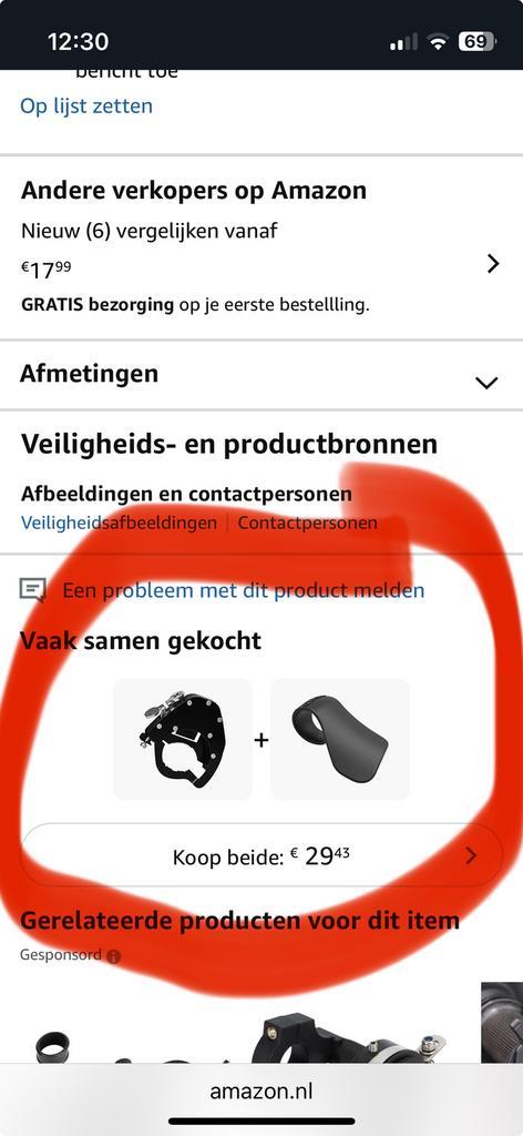Motor cruise control (set), Motoren, Accessoires | Overige, Zo goed als nieuw, Ophalen of Verzenden