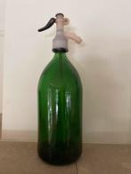 Donkergroene spuitwaterfles sifon, Antiek en Kunst, Ophalen