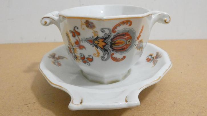 Antiek sauskom, sausboot [1219], Antiek en Kunst, Antiek | Servies los, Ophalen