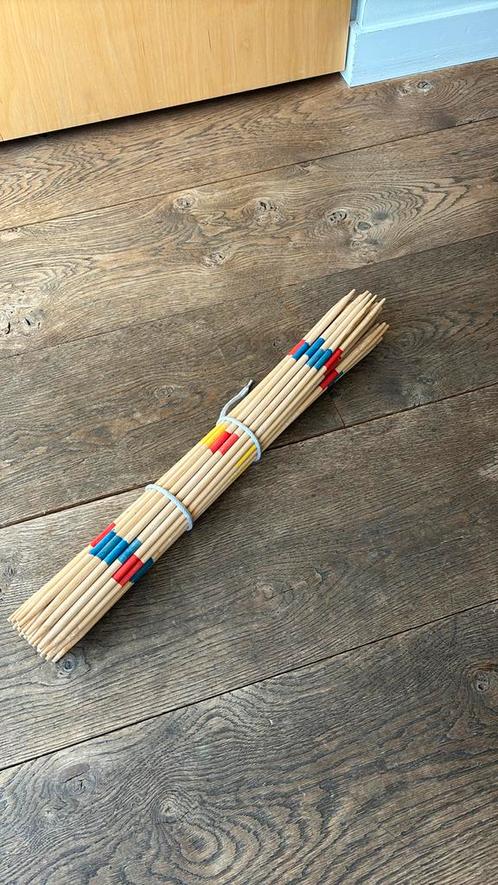 Mikado 50 cm, Kinderen en Baby's, Speelgoed | Houten speelgoed, Gebruikt, Overige typen, Ophalen