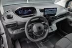 Peugeot Partner L1H1 1.5BlueHDi 130Pk Aut. | 180 achteruit, Auto's, Bestelauto's, Stof, Gebruikt, Zwart, 4 cilinders
