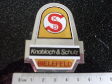 folie sticker knobloch & schulz bielefeld logo ksb Skb beschikbaar voor biedingen