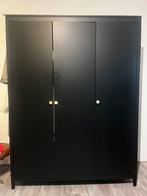 Matzwarte kledingkast, Huis en Inrichting, Kasten | Kledingkasten, Ophalen of Verzenden, Zo goed als nieuw, 50 tot 75 cm, 200 cm of meer