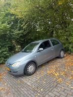 Opel Corsa 1.2 16V 3D 2004 Grijs, Auto's, Opel, Voorwielaandrijving, 74 pk, Blauw, Origineel Nederlands