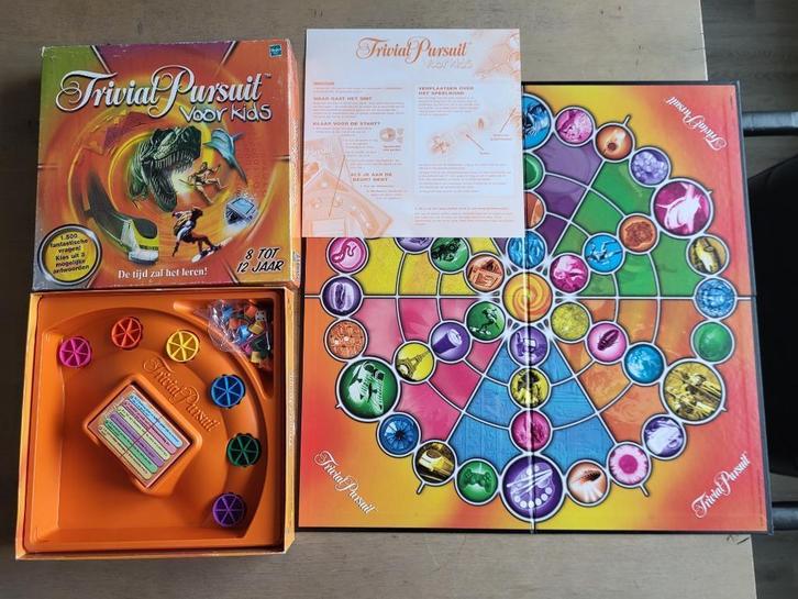 spel Triviant pursuit voor kids (8-12 jaar) Trivial, Hobby en Vrije tijd, Gezelschapsspellen | Bordspellen, Gebruikt, Een of twee spelers