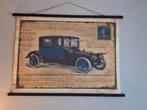 Canvas Wanddecoratie Vintage Auto, Huis en Inrichting, Woonaccessoires | Wanddecoraties, Ophalen, Zo goed als nieuw