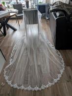 Poirier sluier - perfecte bruidsaccessoire, Wit, Ophalen of Verzenden, Zo goed als nieuw, Accessoires