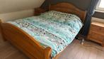 Eiken slaapkamer, Huis en Inrichting, Slaapkamer | Complete slaapkamers, Ophalen, Gebruikt, Tweepersoons