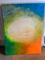 Groot Abstract Kleurrijk Kunstwerk 80x60, Ophalen