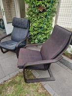 Ikea poang stoel., Huis en Inrichting, Ophalen, Gebruikt, Bruin, Eén