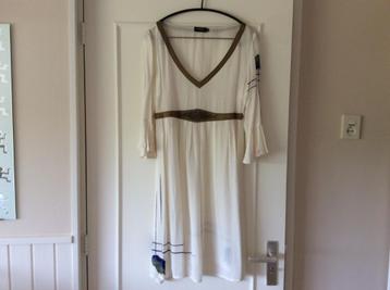 Zijden jurk handgemaakt designerstuk made in Italy beschikbaar voor biedingen