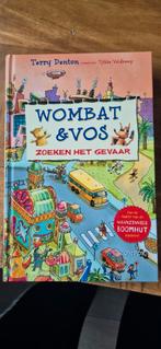 Terry Denton - Wombat & Vos zoeken het gevaar, Fictie algemeen, Ophalen of Verzenden, Zo goed als nieuw, Terry Denton