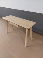IKEA Lisabo bureautje essenfineer - 118x45 cm, Huis en Inrichting, Bureaus, Ophalen, Gebruikt, Bureau