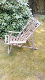 Tuin meubilair, ligstoel plus vijf franse terrasstoeltjes, Tuin en Terras, Ophalen, Gebruikt