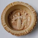 Chinees Mandarijns Ronde Zware Sierlijke Asbak, Verzamelen, Ophalen of Verzenden, Gebruikt, Asbak