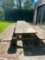Picknicktafel XXL 400x100, Ophalen, Gebruikt, Rechthoekig