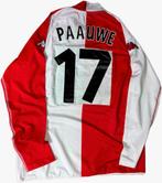 Feyenoord Shirt thuis Paauwe Matchworn/Issued 2003 2004, Verzenden, Gedragen, Maat 52/54 (L), Rood