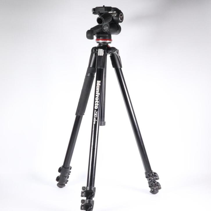 Manfrotto 290 MT290XTA3 Aluminum Tripod And MH804-3W Head -, Audio, Tv en Foto, Fotografie | Statieven en Balhoofden, Gebruikt