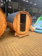Outlet | Barrelsauna 6ft., Ophalen, Zo goed als nieuw, Fins of Traditioneel, Complete sauna