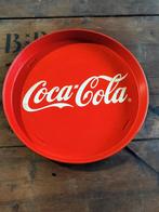 Coca Cola Dienblad - Vintage, Ophalen of Verzenden, Gebruikt, Rond, Metaal