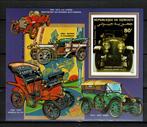 djibouti 1983 pf ongetand blok old timers auto cars auto's, Ophalen of Verzenden, Postfris, Auto's