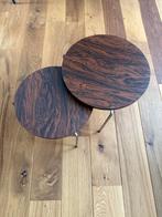 vintage Vaza Roden bijzettafels of nesting tables, jaren 60, Huis en Inrichting, Tafels | Bijzettafels, Minder dan 45 cm, Minder dan 55 cm